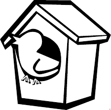 Vogel Im Vogelhaus Ausmalbild Malvorlage Comics