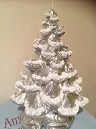 This new, white ceramic tree was available. Updated Vintage Ceramic Christmas Tree Our Crafty Mom