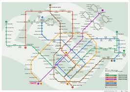Currently we have around 8 lines inclusive of ktm train, mrt, lrt and monorail. A Map Of The Singapore Mrt Mass Rapid Transit System To Be Completed By 2024 Singapore Map Map Lrt Map