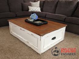 Live edge wood is a style of furniture or fixtures that incorporates the natural edge of the wood into the design of the piece. Diy Coffee Table With Storage Free Plans Rogue Engineer
