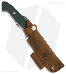 I love the benchmade 162, the s30v is amazing, and the knife has a comfortable handle. Benchmade 162 Bushcrafter Sibert Fixed Blade Knife Green G 10 4 43 Satin 162 Blade Hq