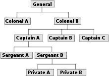 organizational chart wikipedia