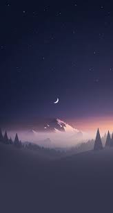 335 moon hd wallpapers and background images. Mountain Stars Moon Iphone Wallpaper 2021 Live Wallpaper Hd Landscape Wallpaper Scenery Wallpaper Minimalist Wallpaper
