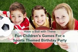 Sports themed furniture and decor. Fun Games For A Sports Themed Birthday Partybeau Coup Blog