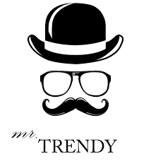 Elegance Trendy Logo Gentleman Guy Hat Sunglasses Eyeglasses Face Portrait Character Men Male Dandy Hip Trendy Logos Styled Stock Photos Gentleman