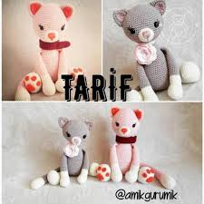 Amigurumi Turkiye Tatlis Kedi Tarifi 2020 Kedi Amigurumi Amigurumi Oyuncak Bebek