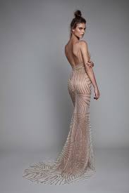 Backless Gold And Beige Evening Dress Fall Winter 2017 Collection From Berta Reception Gown Fashion Gorgeous Dresses