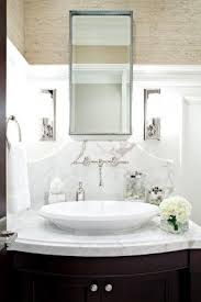 shallow vessel sinks half bathroom