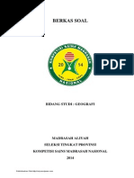 Maybe you would like to learn more about one of these? Soal Ksm Propinsi 2013 Ma Geografi