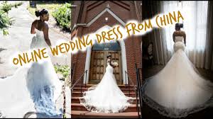 Online China Wedding Dress Review Unboxing Youtube