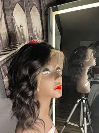 100% Virgin Human Hair 180% Density 13x4 Full Lace Frontal Body Wave Wig