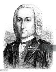 Portrait Of Sir Robert Walpole Stock Illustration