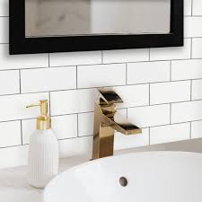 Our beautiful collection of easy to install peel and stick tile sheets are perfect for any home upgrade you have in mind, whether you're planning a diy remodel, looking to flip a house, or want to upgrade. Dip White Subway Self Adhesive Tiles Design Is Personal Shop