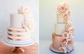 Rose Gold Wedding Cakes Bronze Copper Rose Gold Wedding Cakes Blush Wedding Cakes Gold Wedding Cake