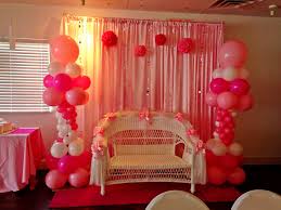 Shades Of Pink Baby Shower Poparazzi Event Space Queens Ny Pink Baby Shower Balloon Decorations Balloons