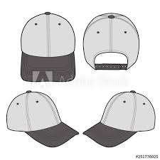Baseball Cap Fashion Flat Vector Illustration Mockup Design Buy This Stock Vector And Explore Similar Vecto Baseball Caps Fashion Fashion Flats Mockup Design