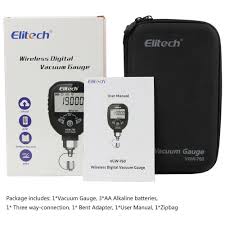 Bullseye piezo rough vacuum gauge with isolated 775i sensor | ul, csa, ce certified. Elitech Vgw 760 Drahtloses Vakuummeter Mit Alarm 8 Einheiten De Elitech Shop