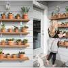 Herb garden ideas can simple and they're functional as well and you can use the herbs fresh from the countertop! 1