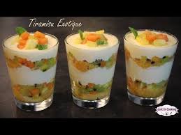 Recette De Tiramisu Aux Fruits Exotiques Youtube Tiramisu Fruits Fruits Exotiques Gateau Aux Fruits Frais