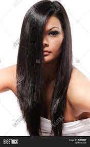 Beautiful sensuality woman with long hair. Young Beautiful Girl Image Photo Free Trial Bigstock