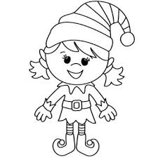 Christmas Elf Clipart By Top Teaching Tidbits Teachers Pay Teachers Printable Christmas Coloring Pages Elf Clipart Cross Stitch Patterns Christmas