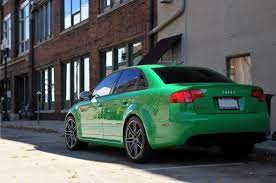 One Of A Kind Viper Green Audi Rs4 Comes Up For Sale Quattroholic Com
