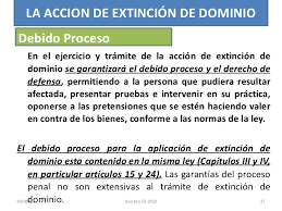 Competencia de las salas de extinción de dominio de los tribunales superiores de distrito judicial. Ley De Extincion De Dominio Mayo 2011