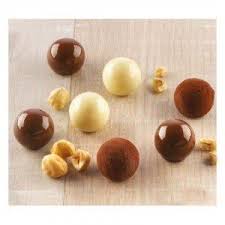 Moule Chocolat Tartufino 3d Silikomart Moule Chocolat Chocolat Maison Chocolat