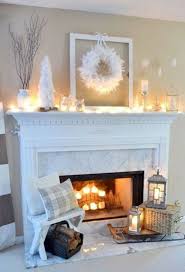 32 Winter Fireplace Decoration Ideas Christmas Fireplace Decor Fireplace Mantel Decor Christmas Home