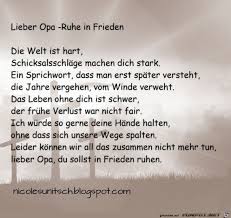 Lieber Opa Ruhe In Frieden Gedicht Von Nicole Sunitsch Quotes Person True