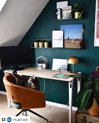 Repost M Art Ion Notre Bleu Vert Feuille De Blette Dans Le Bureau A Mettre Dans La Lumiere Deco Chambre Parentale Moderne Deco Chambre Parental Bureau Vert