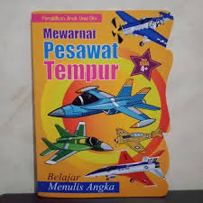 Semoga aplikasi mewarnai pesawat jet. Buku Seri Paud Mewarnai Pesawat Tempur Dilengkapi Belajar Menulis Angka Shopee Indonesia