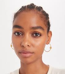 Eleanor Hoop Earring: Women's Designer Earrings