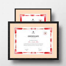 Corporate Certificate Certificate Design Portfolio Template Design Editable Certificates