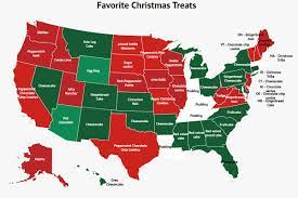 What were a few of the strangest picks? This Map Shows Every State S Favorite Christmas Dessert Taste Of Home