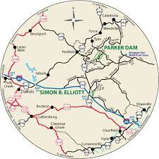 Parker dam state park campground map. Parker Dam State Park