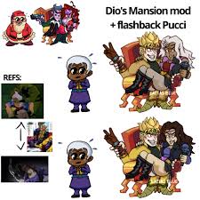 Fnf vs jojo bizarre adventure (jjba) fnf vs. Fnf Dio S Mansion Mod Idea By Latiasblue On Deviantart