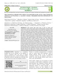 0 ratings0% found this document useful (0 votes). Pdf The Potential Protective Effect Of Roasted Date Palm Cake Extracts Phoenix Dactylifera L Against Nickel Chloride Induced Infertility In Male Mice