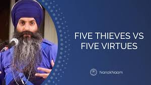 This is the heart of vincentian spirituality. Nanak Naam Five Thieves Vs Five Virtues Facebook