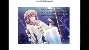 Orihime, about to be abducted, to leave her life behind to. My Anime Love Quotes 1 Youtube