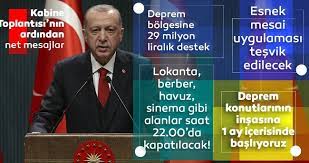 Son 2,5 aydaki kayıplarımızı çok kısa sürede geri alacağız. Son Dakika Baskan Recep Tayyip Erdogan Acikladi Iste Koronavirus Icin Uygulanacak Yeni Tedbirler Son Dakika Haberler