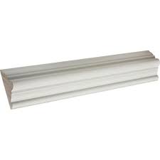 11/16 w x 8' l x 3 h, material: 3 In X 8 Ft Pine Primed Finger Joint Chair Rail Moulding In The Chair Rail Moulding Department At Lowes Com