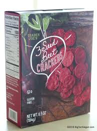 3 Seed Beet Crackers Traderjoes Beets Vegan Whole Food Recipes
