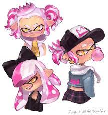 The New Hairstyles They Are So Good Avariel S Doodle Dump Splatoon Splatoon Comics Splatoon Squid