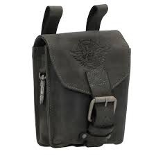 greenburry vintage gurteltasche leder 15 cm charcoal galeria karstadt kaufhof