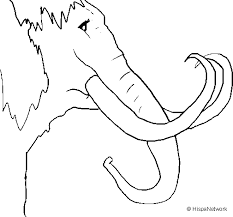 Woolly mammoth coloring page from mammoth category. Mammoth Coloring Page Coloringcrew Com