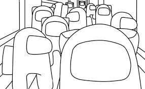 Among us coloring pages impostor. Among Us Coloring Pages Coloring Home