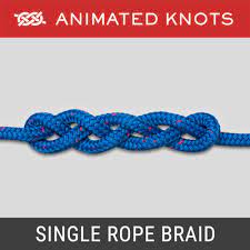 Check out our 2 strand braid selection for the very best in unique or custom, handmade pieces from our shops. Single Rope Braid How To Tie A Single Rope Braid Using Step By Step Animations Animated Knots By Grog