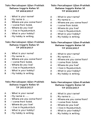 Tinggal klik tulisan download di setiap mata pelajaran, maka anda akan diarahkan ke google drive. Soal Ujian Praktek Bahasa Inggris Sekolah Dasar