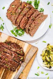 (i usually take it out at about 162°f because it rises a couple of degrees while resting). Best Keto Low Carb Meatloaf Recipe Easy Gluten Free